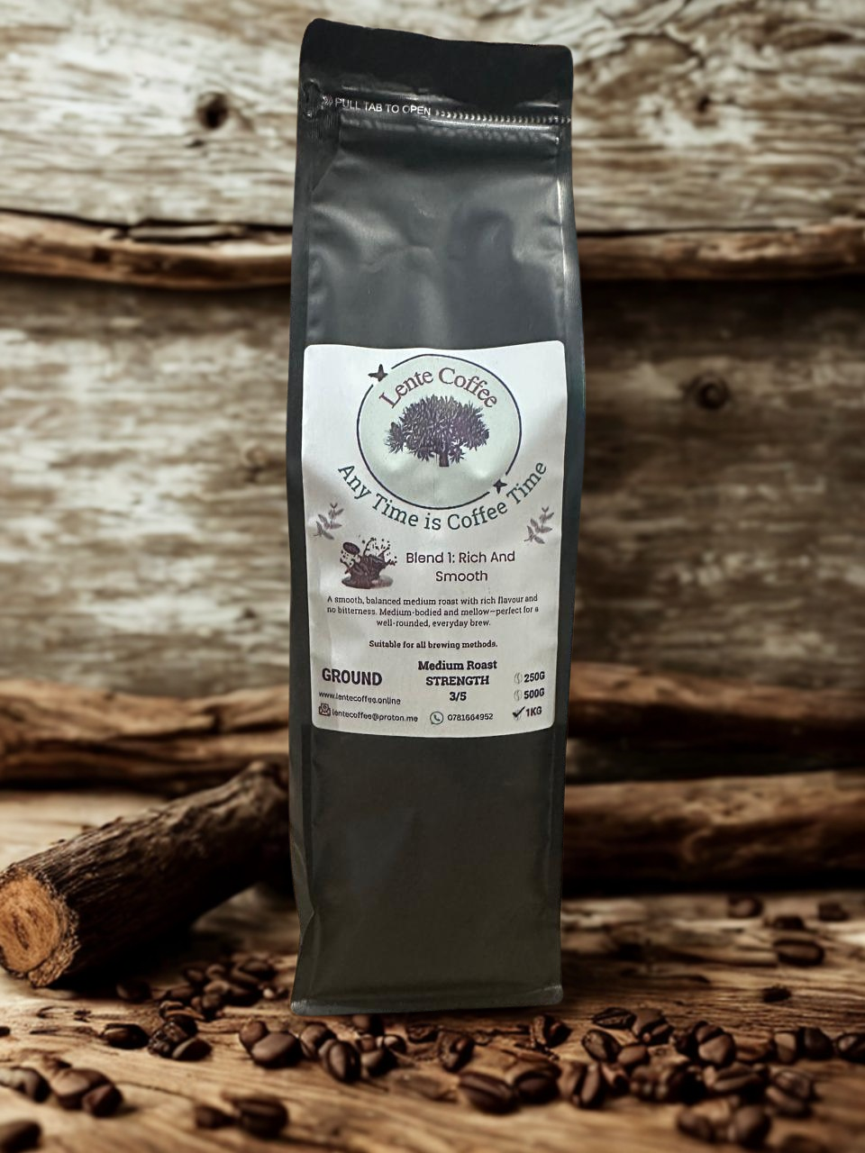 Blend 1 - Rich And Smooth  Medium Roast (Ground) 1Kg