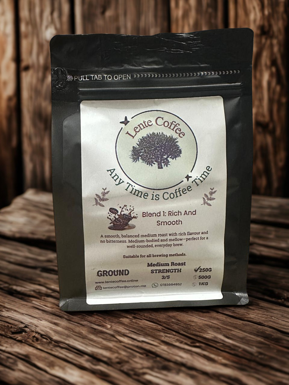 Blend 1 - Rich And Smooth  Medium Roast (Ground) 250g