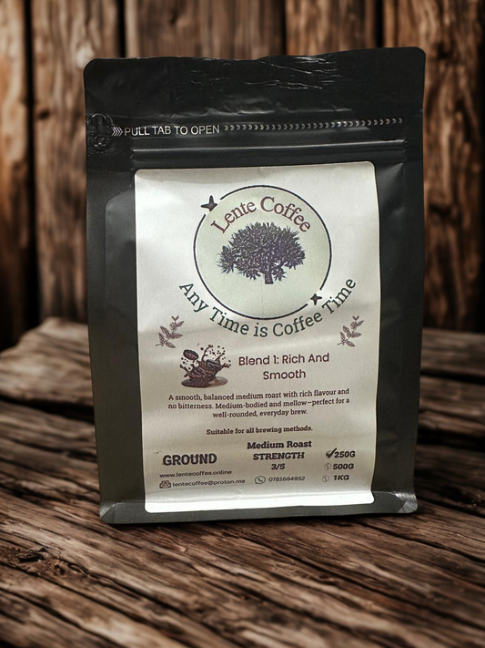 Blend 1 - Rich And Smooth  Medium Roast (Ground) 250g