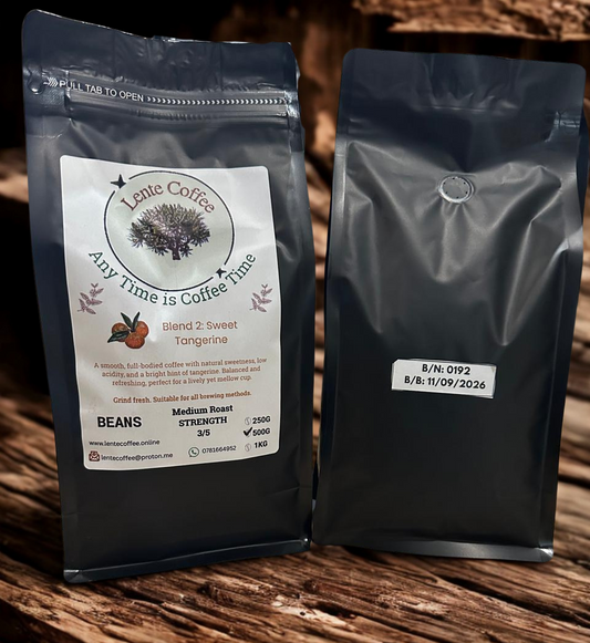 Blend 2 - Sweet Tangerine Medium Roast (Beans) 500g