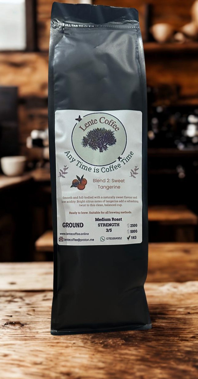 Blend 2 - Sweet Tangerine Medium Roast (Ground) 1Kg